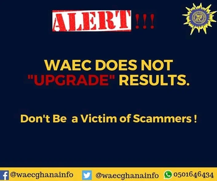 WAEC Results upgrade
