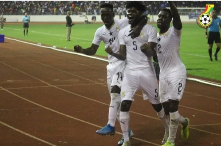 AFCON 2021 Qualifier: Ghana Blacks Stars Thrills Bafana Bafana