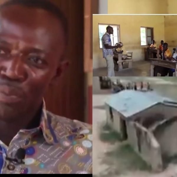 Headteacher Teaches 9 classes alone in Sissala West district -{Video}