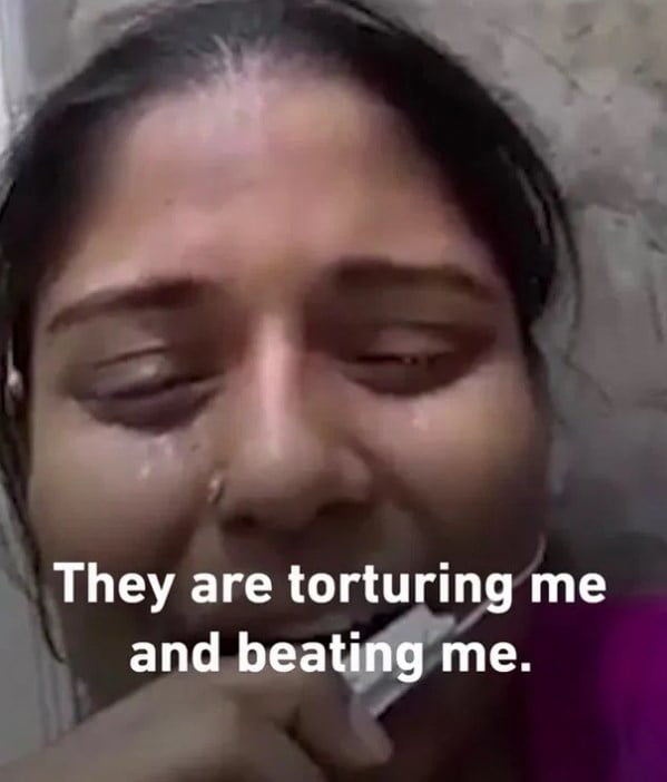 VIDEO: “I THINK I’M GOING TO DIE” MAID WORKING FOR A FAMILY IN SAUDI ARABIA RELEASES SHOCKING VIDEO CALLING FOR HELP AS SHE ACCUSES HER BOSS OF SEXUAL ABUSE