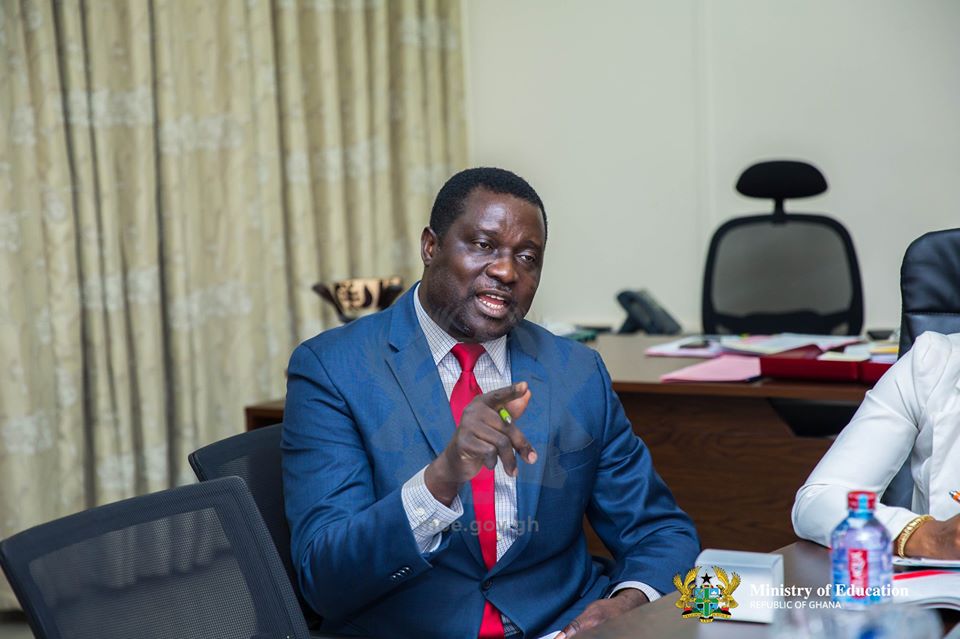 Education Minister to face parliament over SHS posting fraud MoE to appoint Dean of Disciplinary Affairs for High Schools Generate teachers staff ID’s faster for newly the recruited – Dr Adutwum directs GESparents are free to pay fees