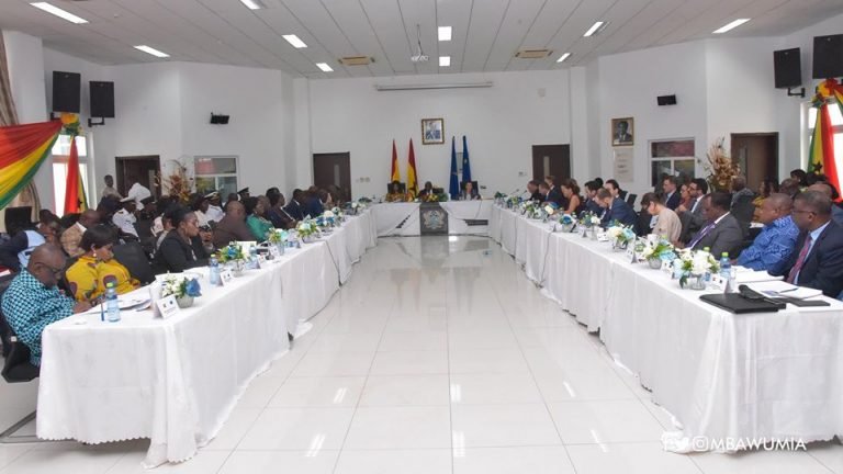 Bawumia Chaired Ghana-EU Political Dialogue Meeting