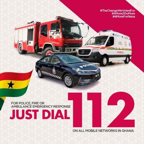 National Emergency Number for All Emergency Services