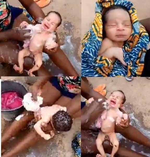 Nice baby boy dumped