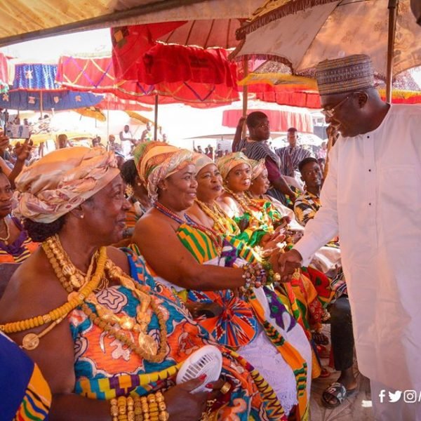 Bawumia Joins to Celebrate Ohum festival in Abiriw