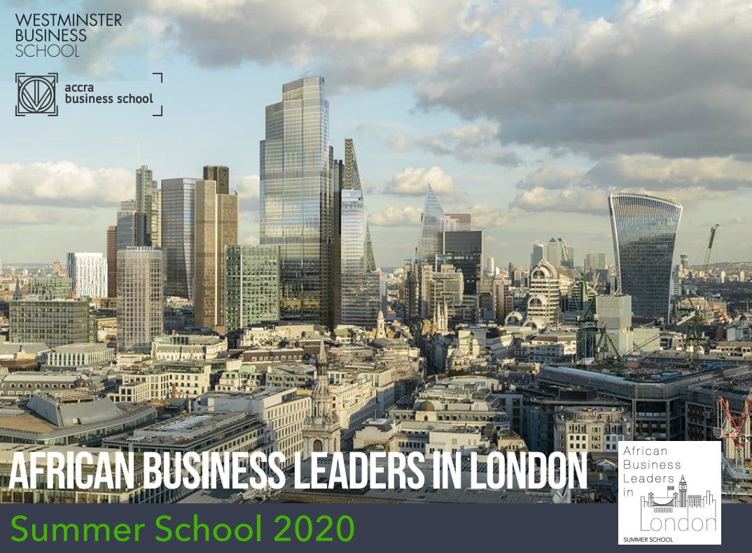 African Business Leaders In London - Summer School 2020