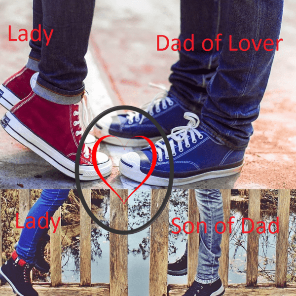 Dad & Son Dating same university lady