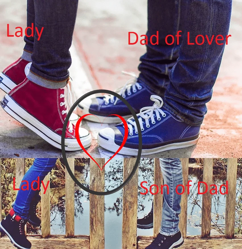 Dad & Son Dating same university lady