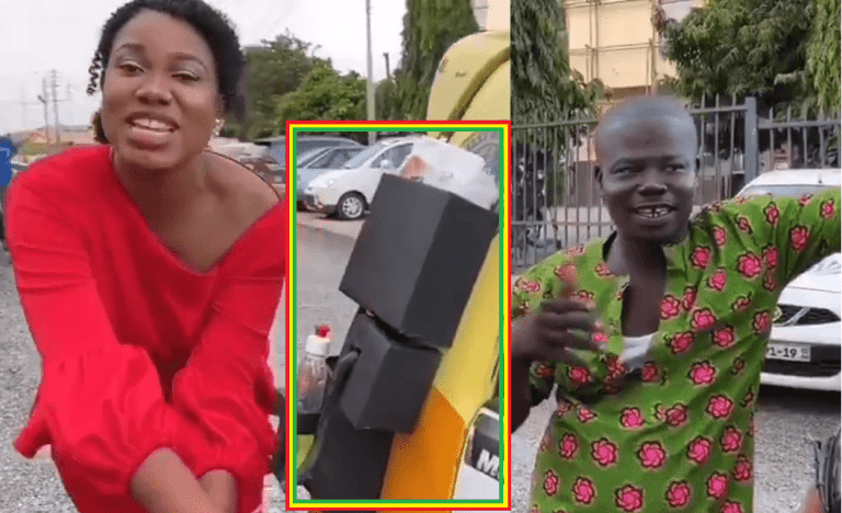 COVID-19  Video: Humble Ghanaian taxi driver innovate world’s first car hand washing system