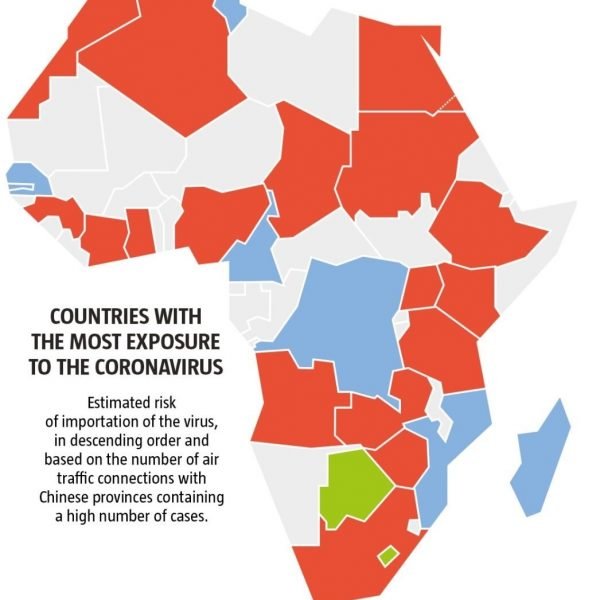 Coronavirus statistics for Africa