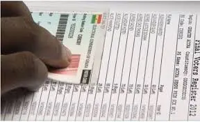 new voter card