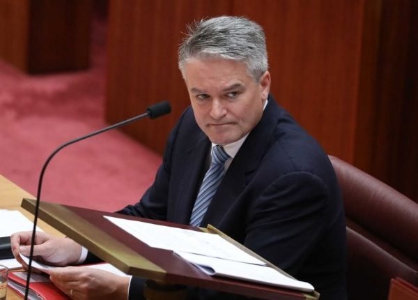 Finance Minister Mathias Cormann