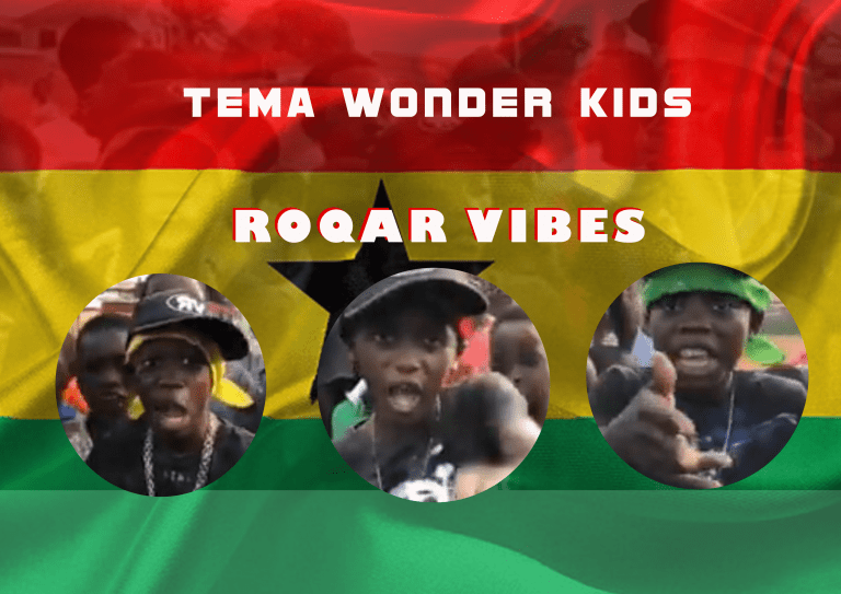 ROQAR VIBES – The 3 wonder Dance Hall Music kids from Tema