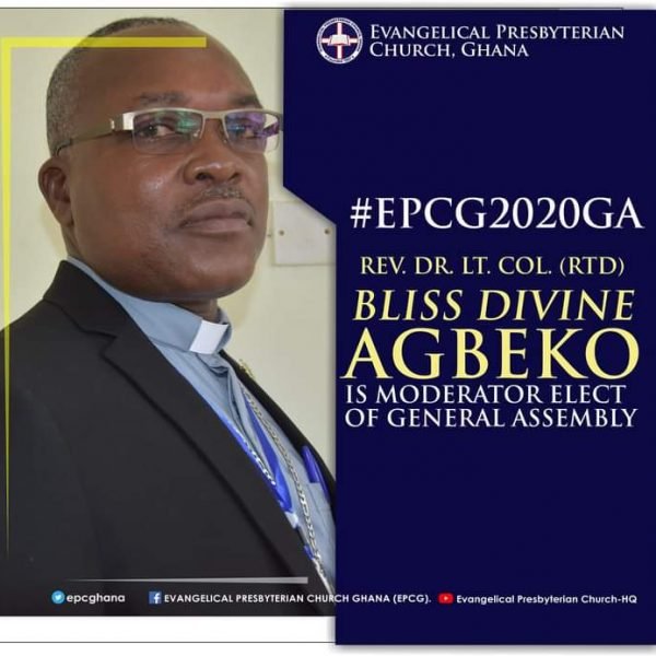 Dr. B.D.K. Agbeko as new Moderator
