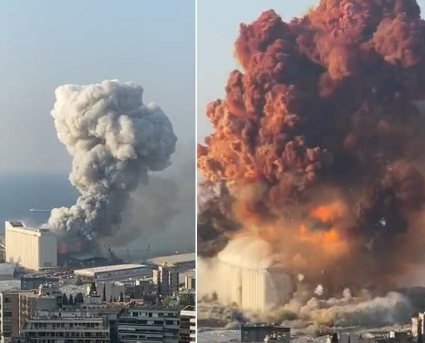 Lebanese capital explosion