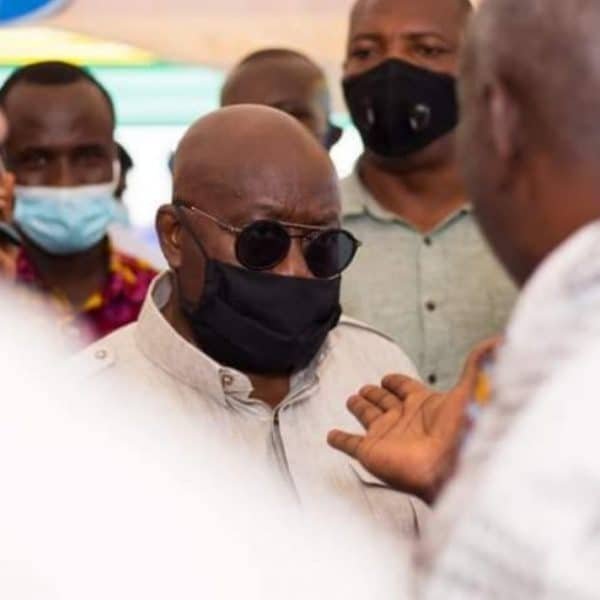Akufo-Addo Throws a Challenge to Kpone Chief Who Walked Out On Him At A Durbar Ground (Video)