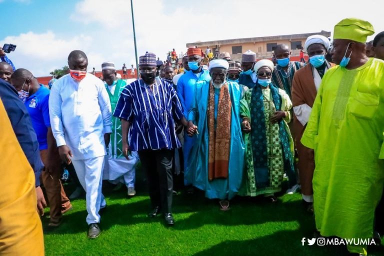 VP Bawumia commissions Sheikh Sharubutu Sports Complex