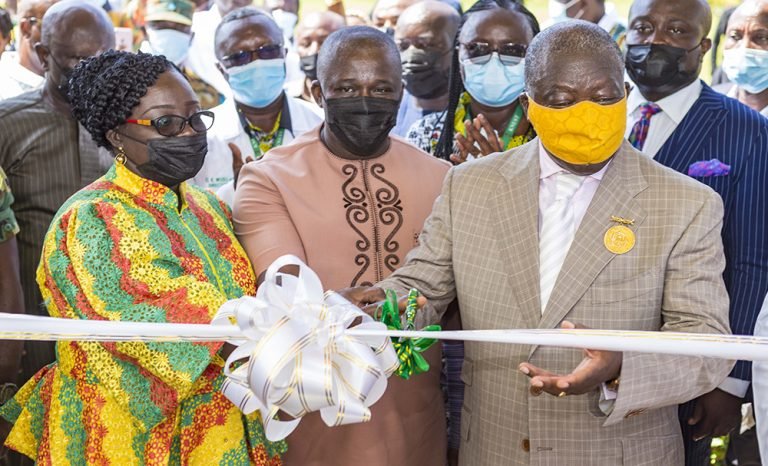 Asantehene Commissions New Maternity Block At KNUST Hospital
