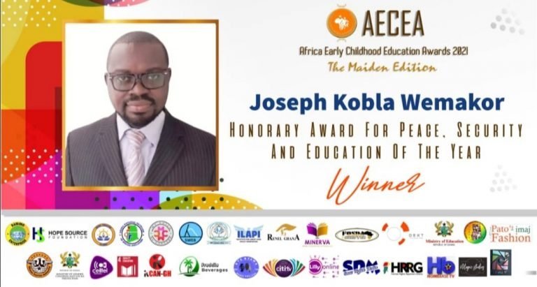 Human Rights Reporters’ Joseph Wemakor recognized for his efforts in promoting peace, security & education in Africa