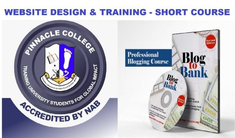 Take a Short Course in Website Design & Blogging at Pinnacle College