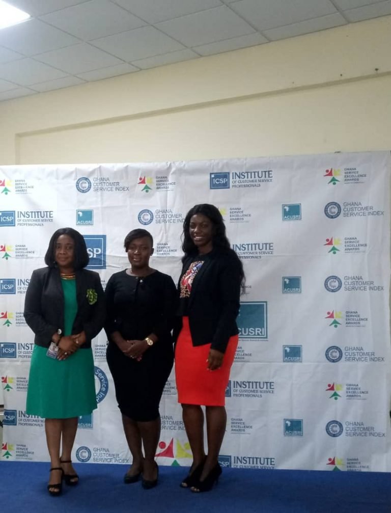 Institute of Customer Service Professionals outdoors Ghana Customer Service Index Report 2021