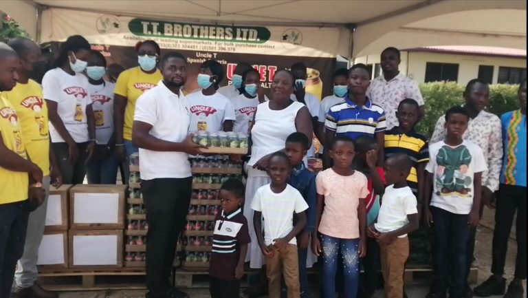 It’s a joy being able to put smiles on faces of Tema SOS Childrens Village – T.T. Brothers reveals