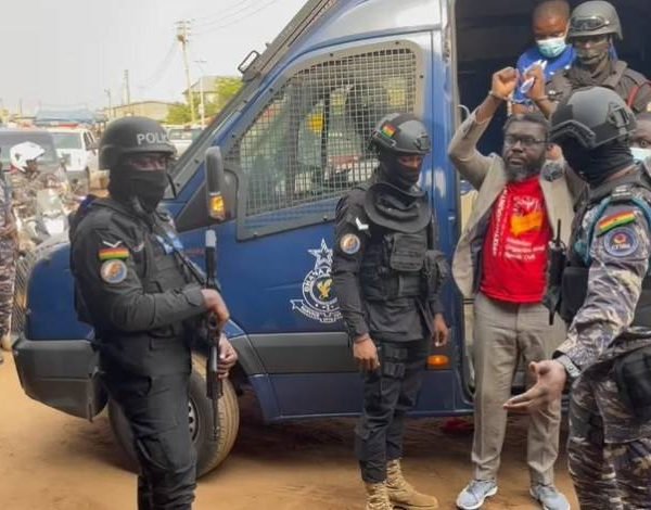 Oliver Mawuse Barker-Vormawor charged with treason felony; remanded in police custody for 2 weeks
