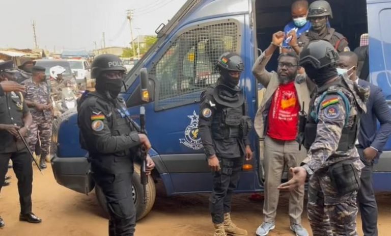 Oliver Mawuse Barker-Vormawor charged with treason felony; remanded in police custody for 2 weeks