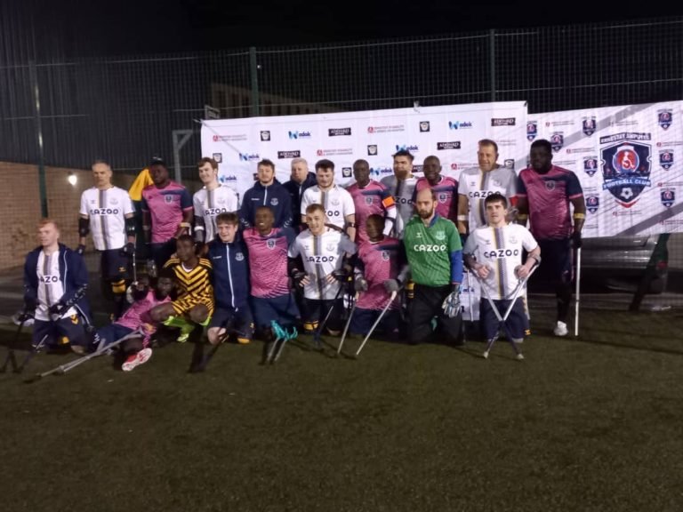 Ernestay Amputee Football Club Loses To Everton In International Friendly