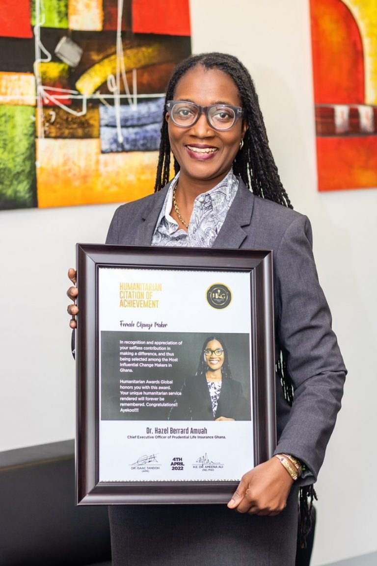 Dr. hazel P Berrard Amuah PhD, Endorses HAG 2022 Awards