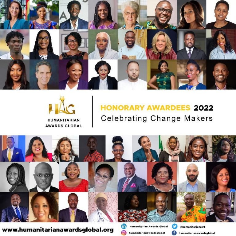 Humanitarian Awards Global Announces 2022 Honorary Awardees.