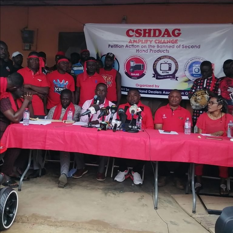 Concerned Second Hand Dealers Association of Ghana bares teeth at gov’t over ban on importation of Second Hand Goods  