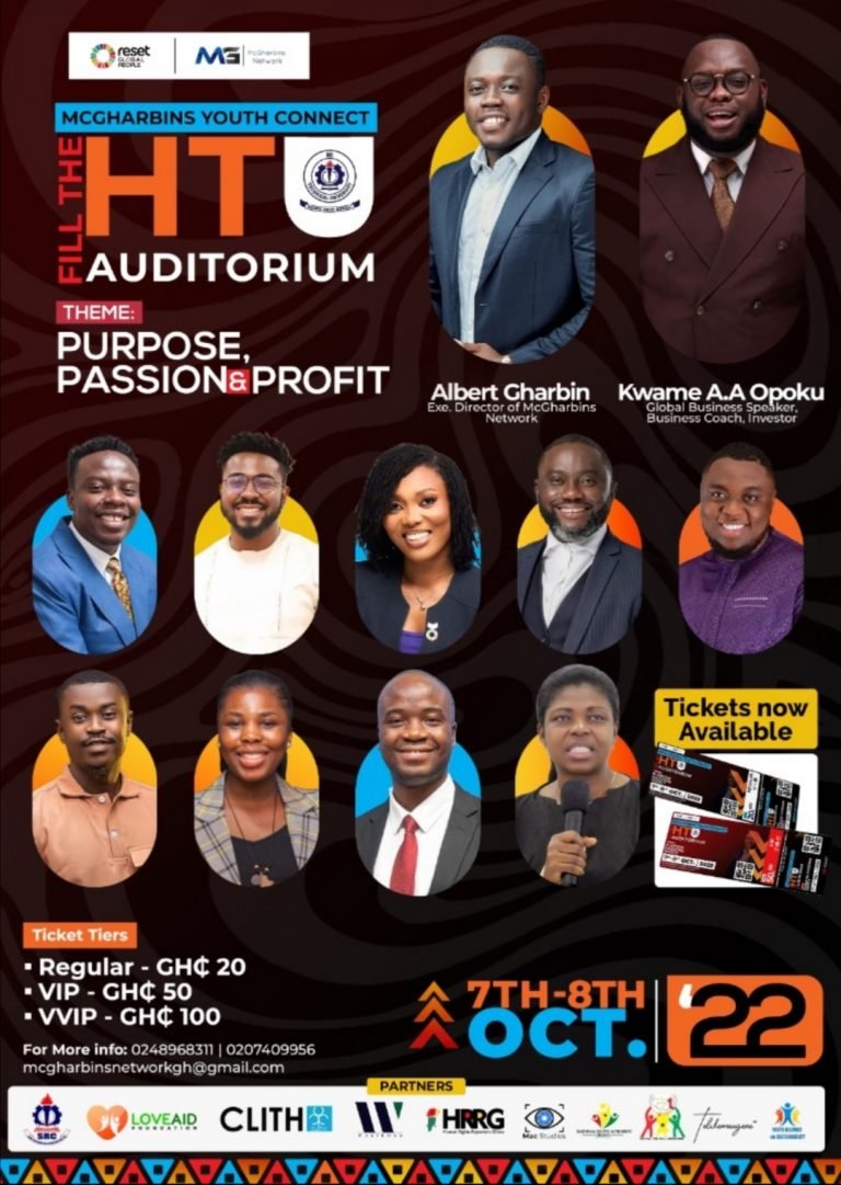 McGharbins Network partner HRRG, NYA et al. to stage the biggest youth gathering in Volta Region