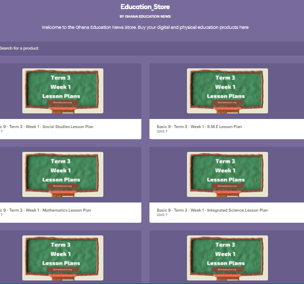 Ghana Education News Launches Online Education Store After Successful Testing