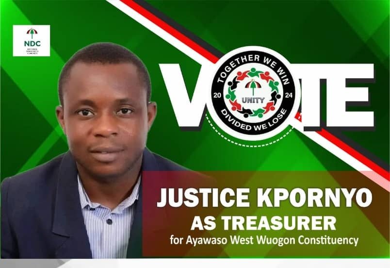 NDC’s Justice Kponyo launches Ayawaso West Constituency Treasurer Election Campaign. Ayawaso West Constituency Treasurer Campaign