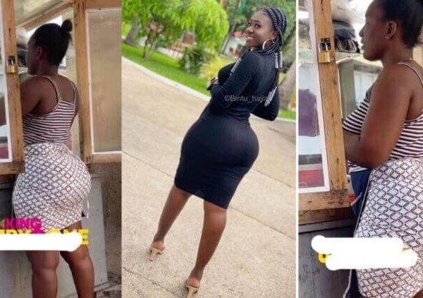 Gob3 seller with huge backside challenges Hajia Bintu on social media