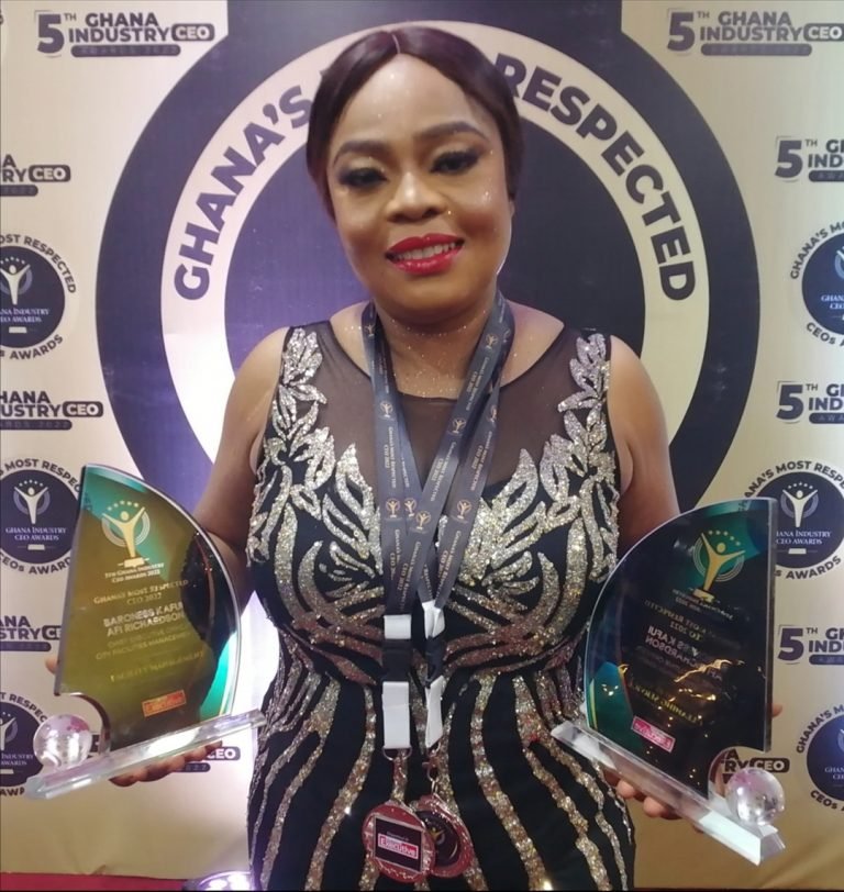 Meet Ghana’s Most Respected CEO  Baroness Kafui Afi Richardson