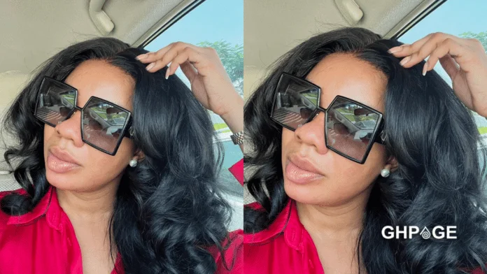 Serwaa Amihere flaunts her no-makeup face