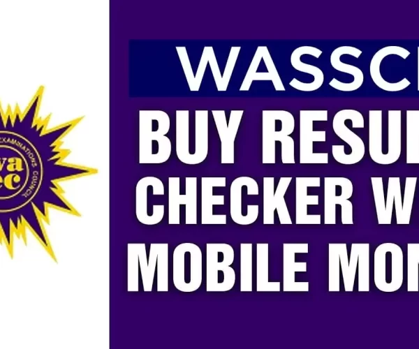 Buy 2022 WASSCE Result Checker With Momo In 6 Easy Steps