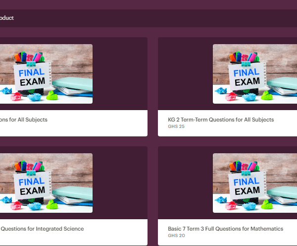3rd Term Exam Questions from KG1 to Basic 8 Download Now