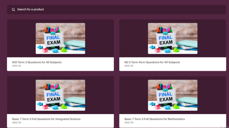 3rd Term Exam Questions from KG1 to Basic 8: Download Now