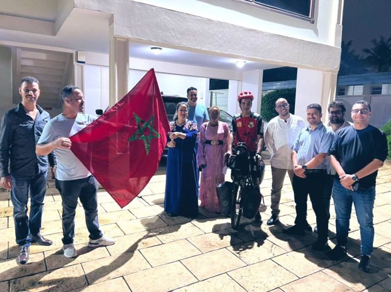 Moroccan Ambassador, Imane Quaadil, Hosts Globetrotter Ayad El Mouftahi