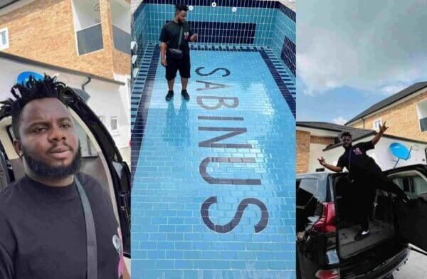 Sabinus unveils his new mansion