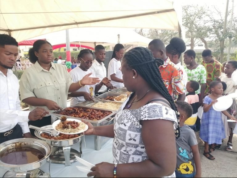 2023 New Year Festivities: T.T Brothers Ltd. party with Tema SOS children