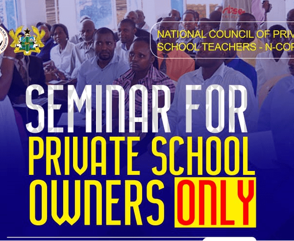 A must attend Seminar for Private School Owners (Details here)
