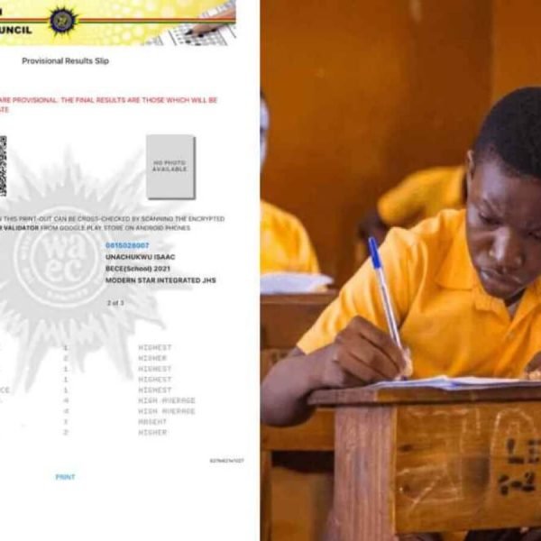 2022 bece results