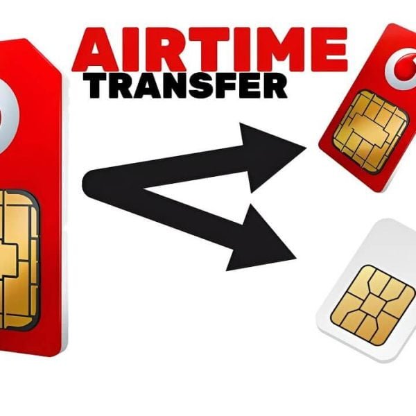 how to transfer airtime and data from one vodafone number to the other.