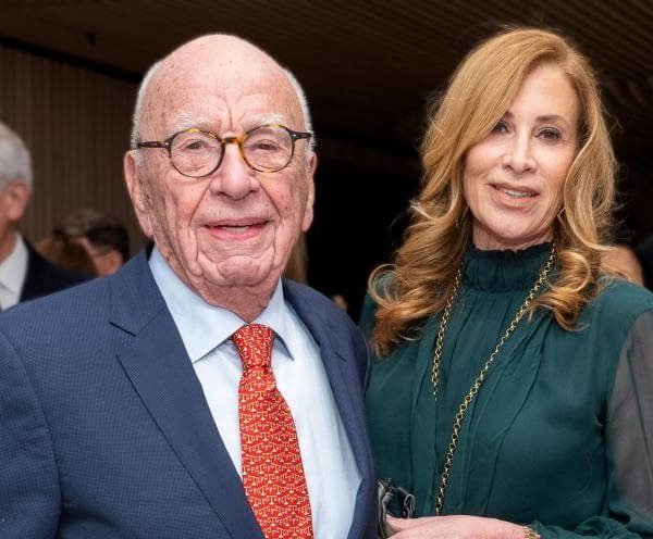 Rupert Murdoch engagement