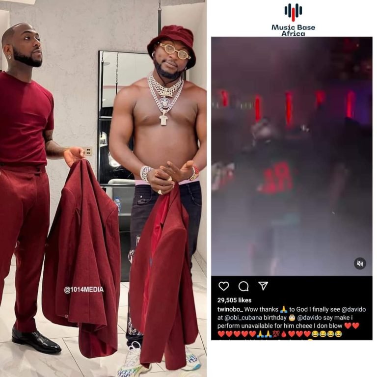 Real Davido finally met up with Fake Davido