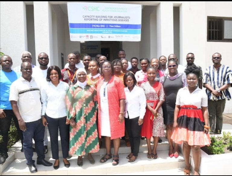 Centre for Science & Health Communication builds capacity of Ghanaian journalists on infectious diseases reporting